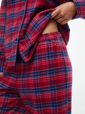 Пижамный комплект Plaid, фланель — Tommy Hilfiger, цвет: Клетчатый красный — фото 3
