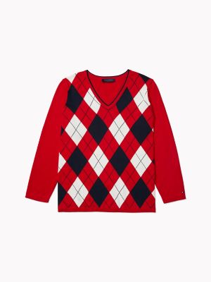argyle sweater tommy hilfiger