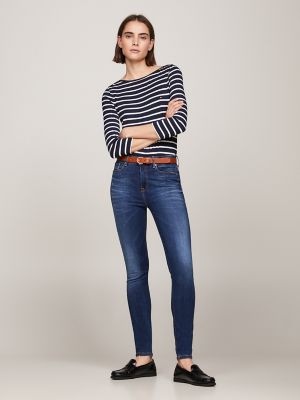Dark Wash Skinny Fit Jean, Medium Wash Denim