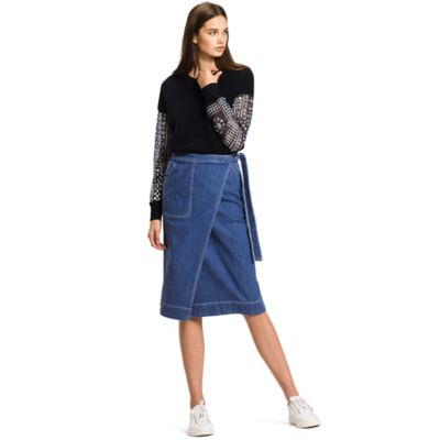 tommy hilfiger overall skirt