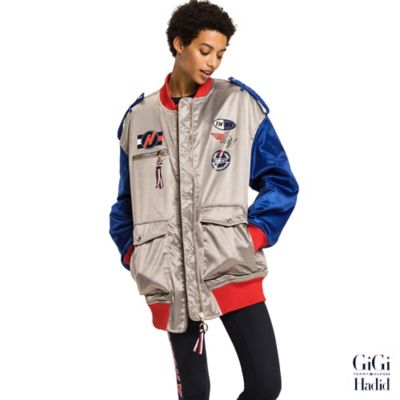 Gigi Hadid Oversized Bomber | Tommy 