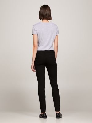 Ultra Soft Pull On Skinny Jeggings - Black, LaSculpte