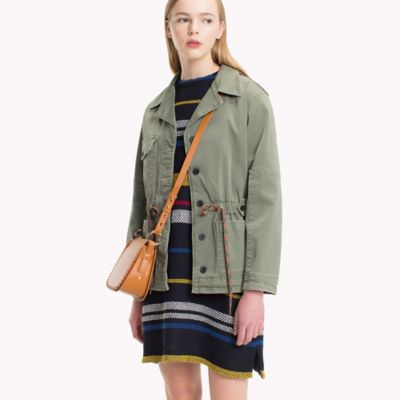 tommy hilfiger military jacket womens