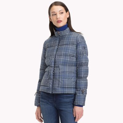 tommy hilfiger pearl down coat