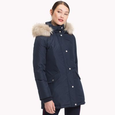 tommy hilfiger down parka women's