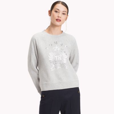 tommy hilfiger crest crewneck sweatshirt