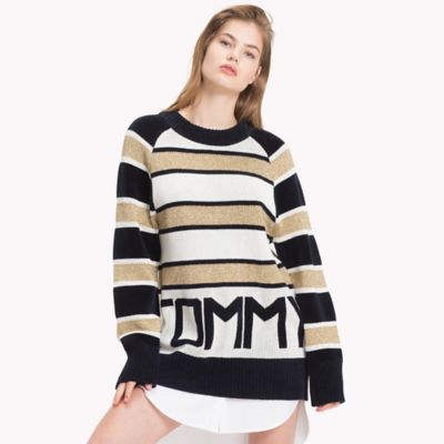 tommy icons logo sweater