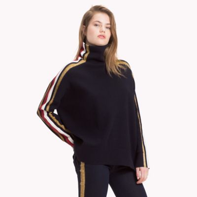 Tommy Icons Mock Neck Sweater | Tommy 
