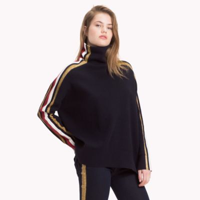 tommy hilfiger mock neck sweater