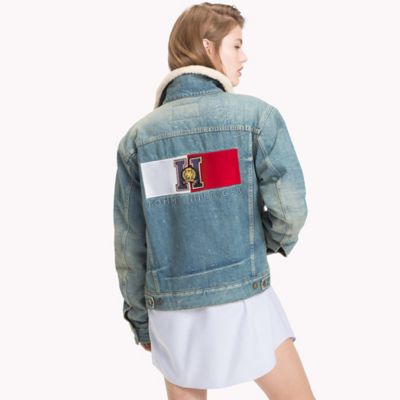 tommy hilfiger regular trucker jacket