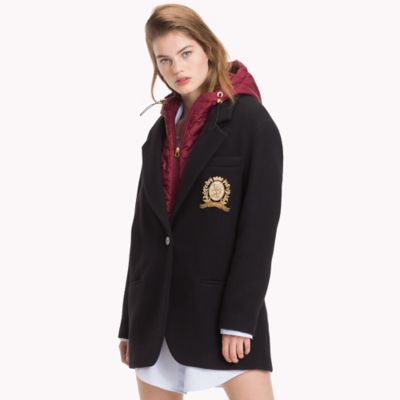 tommy hilfiger modern hooded coat