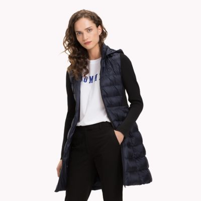 tommy hilfiger long down coat