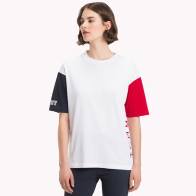 t shirt oversize tommy hilfiger