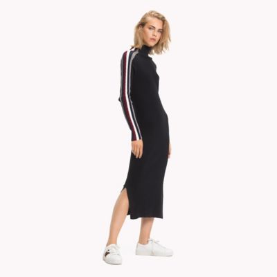 tommy icons fleece dress