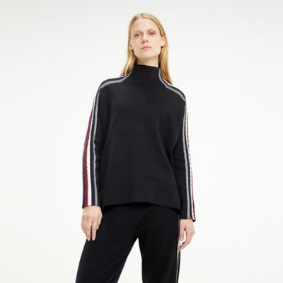 tommy hilfiger mock neck sweatshirt