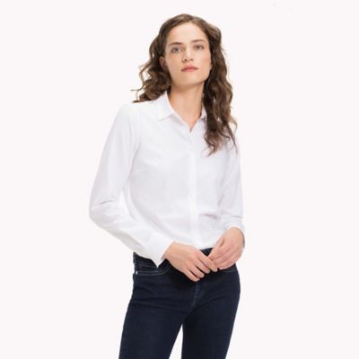 tommy hilfiger slim oxford shirt