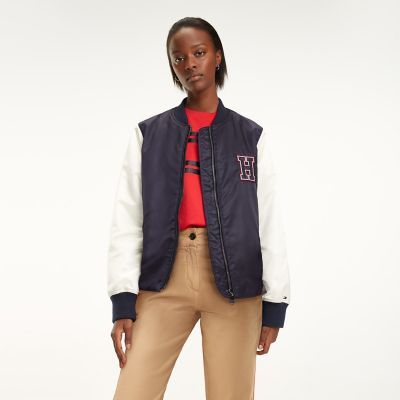 tommy hilfiger college jacket