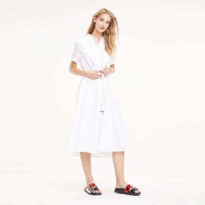 tommy hilfiger linen dress