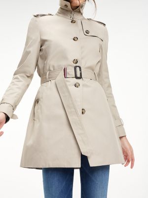 Tommy hilfiger outlet trench coat dame