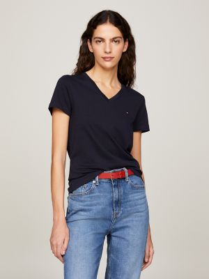 tommy hilfiger basic tee women's