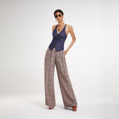 tommy hilfiger check trousers