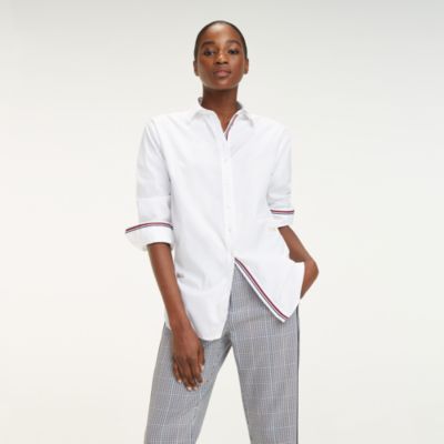 tommy hilfiger athletic fit stretch dress shirt