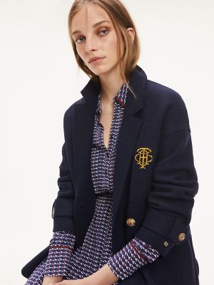 tommy hilfiger boiled wool coat