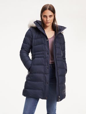 tommy hilfiger puffer jacket women's