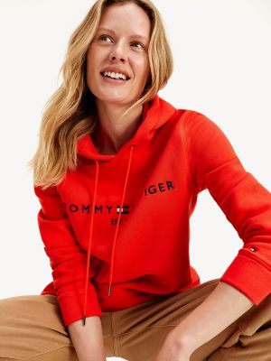 tommy hilfiger relaxed fit hoodie