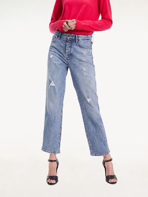 tommy hilfiger high rise jeans