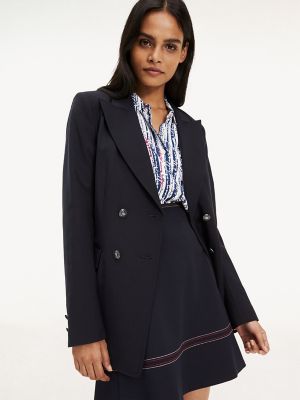 tommy hilfiger double breasted blazer