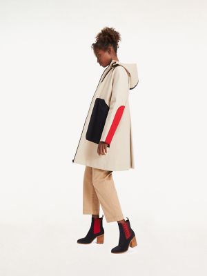 tommy hilfiger icon color block parka