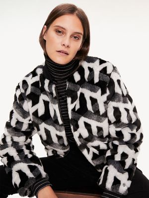 tommy hilfiger faux fur