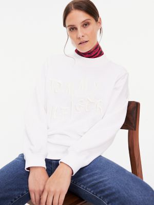 tommy jeans clean logo sweatshirt