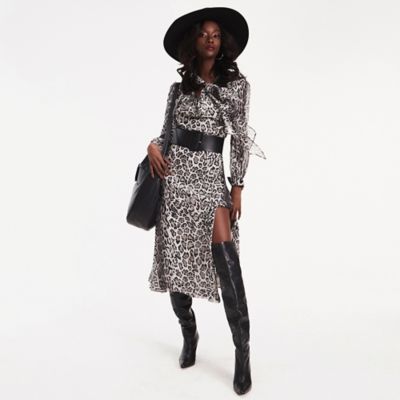 snow leopard dress