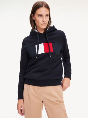 tommy flag hoodie