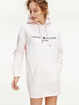 tommy hilfiger white hoodie women's