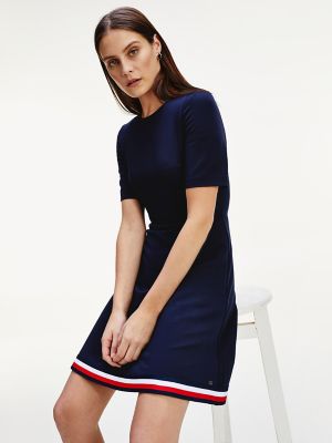 Short-Sleeve A-Line Dress | Tommy Hilfiger