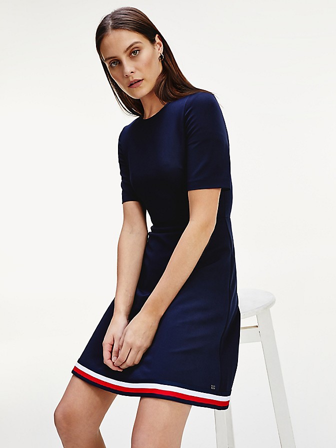NEW TO SALE Short-Sleeve A-Line Dress