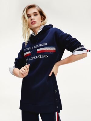 tommy icon hoodie dress