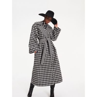 tommy hilfiger check coat