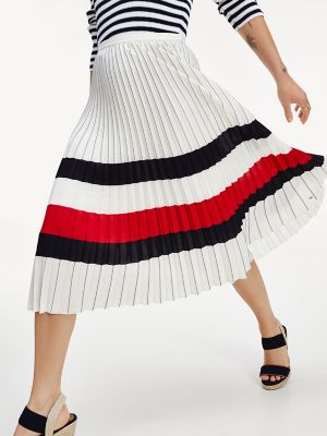 pleated skirt tommy hilfiger