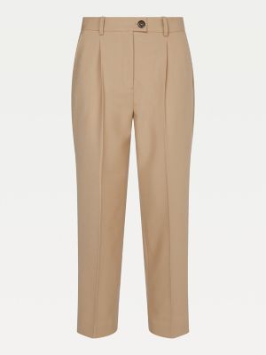 stretch tapered pants