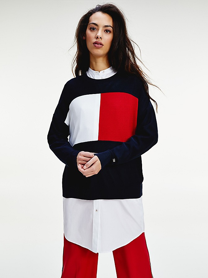 NEW TO SALE Icon Flag Sweater