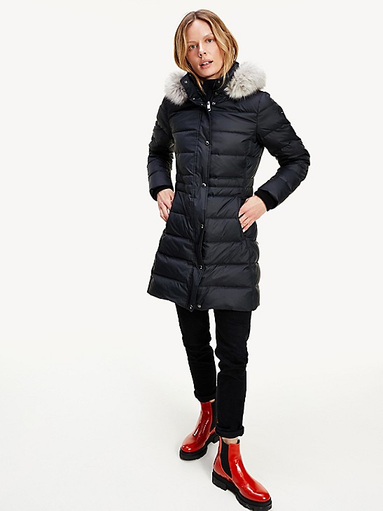 stream Shortcuts Preparation Hooded Down Puffer Coat | Tommy Hilfiger