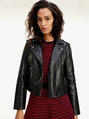 Leather Biker Jacket | Tommy Hilfiger