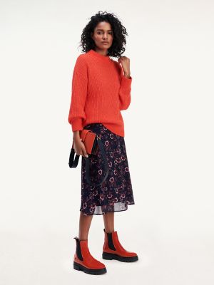 tommy hilfiger mock neck sweater