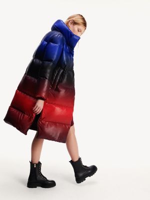 tommy hilfiger maxi down coat