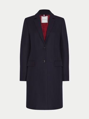 tommy hilfiger classic wool coat