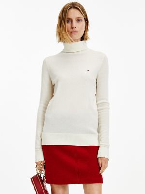 SOLID WOOL TURTLENECK